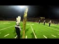 Full run of the arbor view marching band show called vanishing point mutiple instruments angles