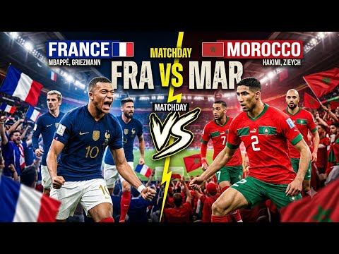 France Vs Morocco 🔥 Highlights 