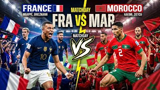 France Vs Morocco 🔥 Highlights 