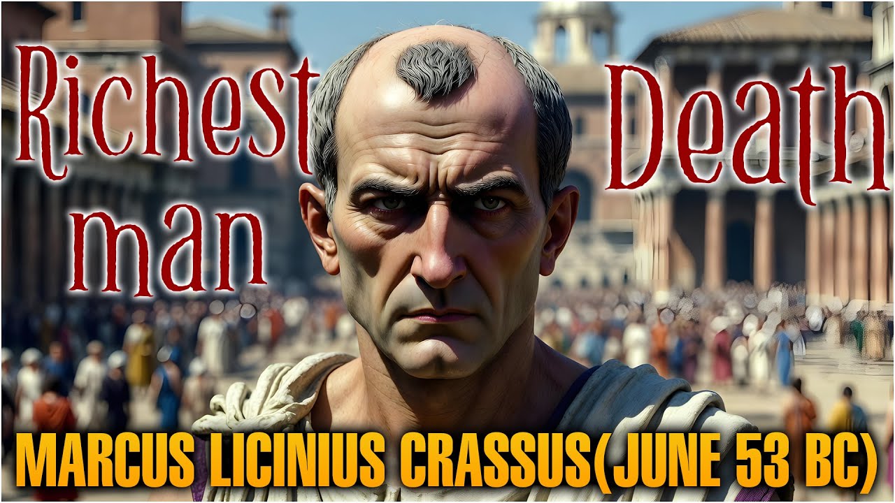 The tragic end of Crassus: The richest man in Ancient Rome | ETHAN STORY
