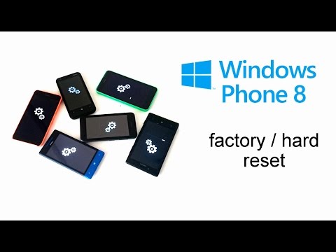 Nokia Lumia Hard Reset All models - Icon 530 625 630 635 720 730 820 830 925 928 930 1020 1320 1520