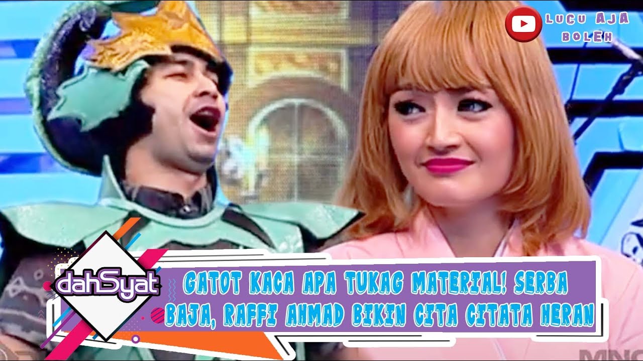GATOT KACA APA TUKANG BESI! SERBA BAJA, RAFFI AHMAD BIKIN SITI BADRIAH HERAN! - DAHSYAT