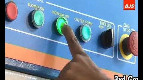 3rd GEN. HIGH SPEED AUTOMATIC SLOTTING MACHINE FOR PVC / PE PIPES - BJS ENGINEERS PRIVATE LIMITED