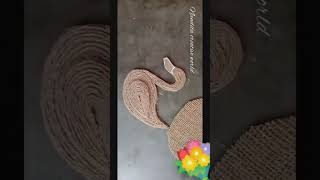 Jute craft ideas #home decoration craft ideas with jute #youtube shorts #viral shorts #