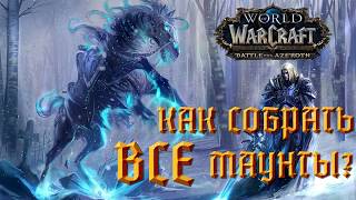 Как собрать все маунты в WoW