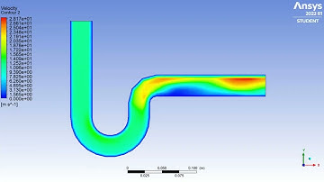 Multiphase Flow Visualization of 3D Pipe | Ansys Fluid