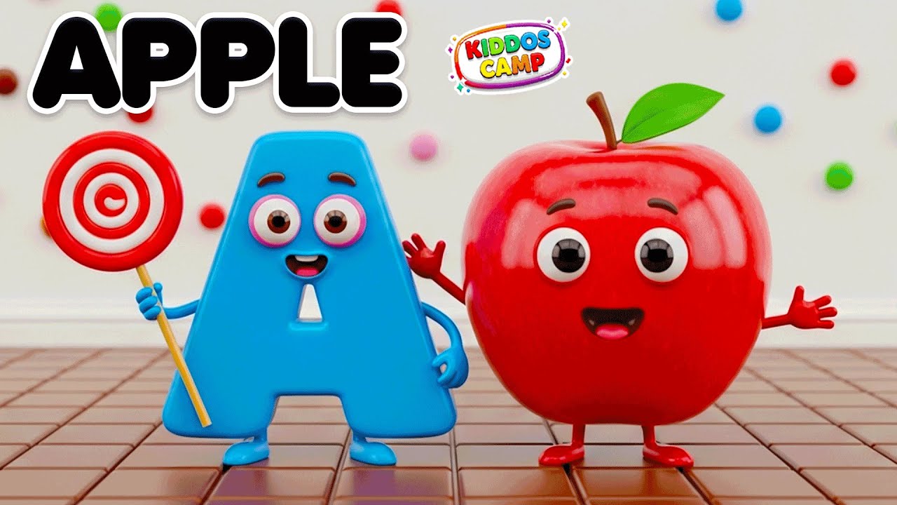 Alphabets Song for 2 Years Old | A to Z Phonics Sounds | ABC Phonics ...