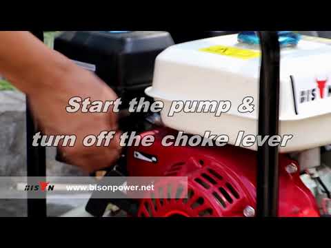 How To Use Water Pump Step By Step