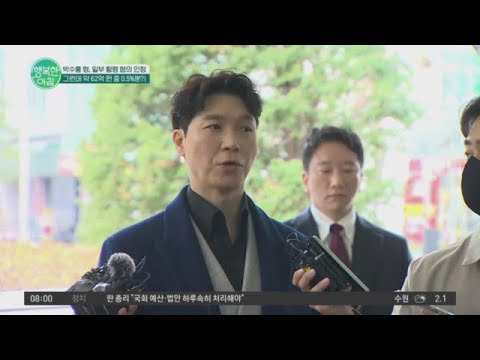 박수홍 친형 횡령 혐의 인정! 하지만 62억 원 중 0.5%만? | 행복한 아침 1245 회