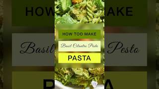Basil Cilantro Pesto Pasta 🍝#basil #pasta #pestopasta #lowcalorie #homemade #lifestyle #fooodie
