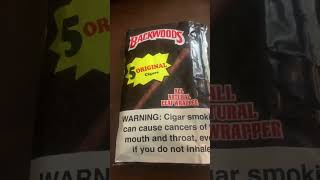 How to put the wood in the backwoods and smoke it in the backwoods