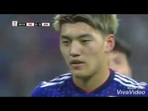 Gol Jepang vs Vietnam (1-0)