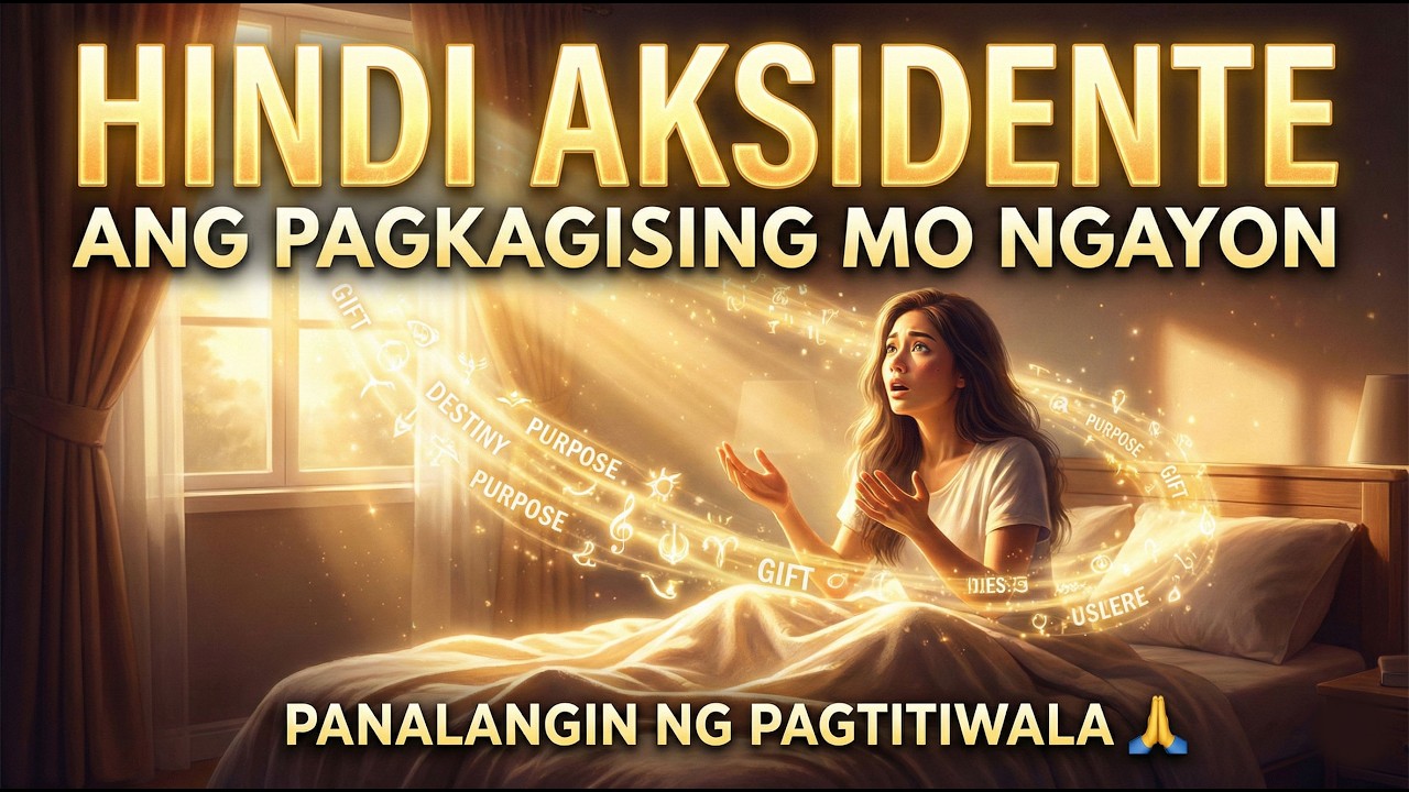 Hindi Aksidente Ang Pagkagising Mo Ngayon  Panalangin Ng Pagtitiwala