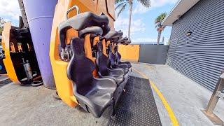 80 km/h Freefall Drop! Fearfall POV at Rainbow’s End New Zealand