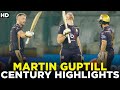 Martin Guptill Superb Century 💯 in HBL PSL Against Karachi Kings | HBL PSL 8 | MI2A