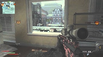 MW3 - Across the map no-scope HITMARKER?!?!