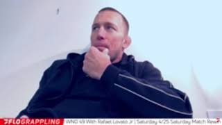Georges St-Pierre explains how Karate and Bruce Lee help his wrestling