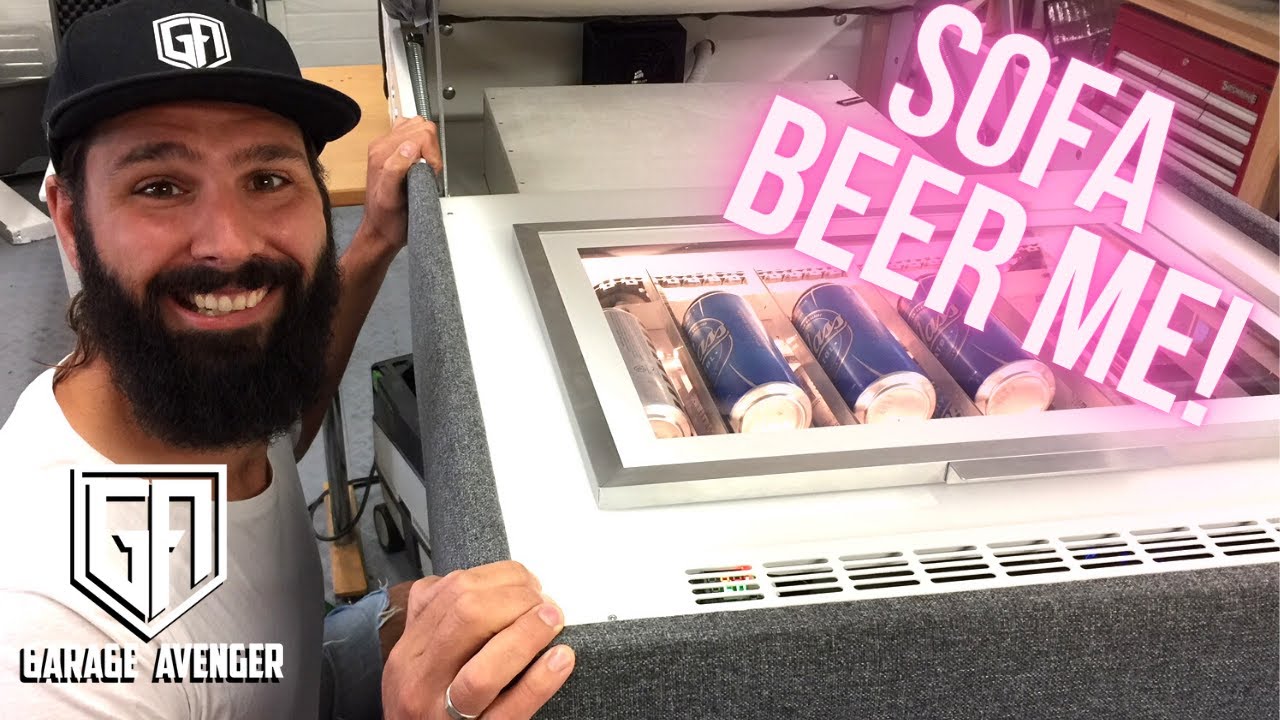 Voice Controlled Sofa Beer Fridge # 2 - Cooling and Dispensing Mechanism