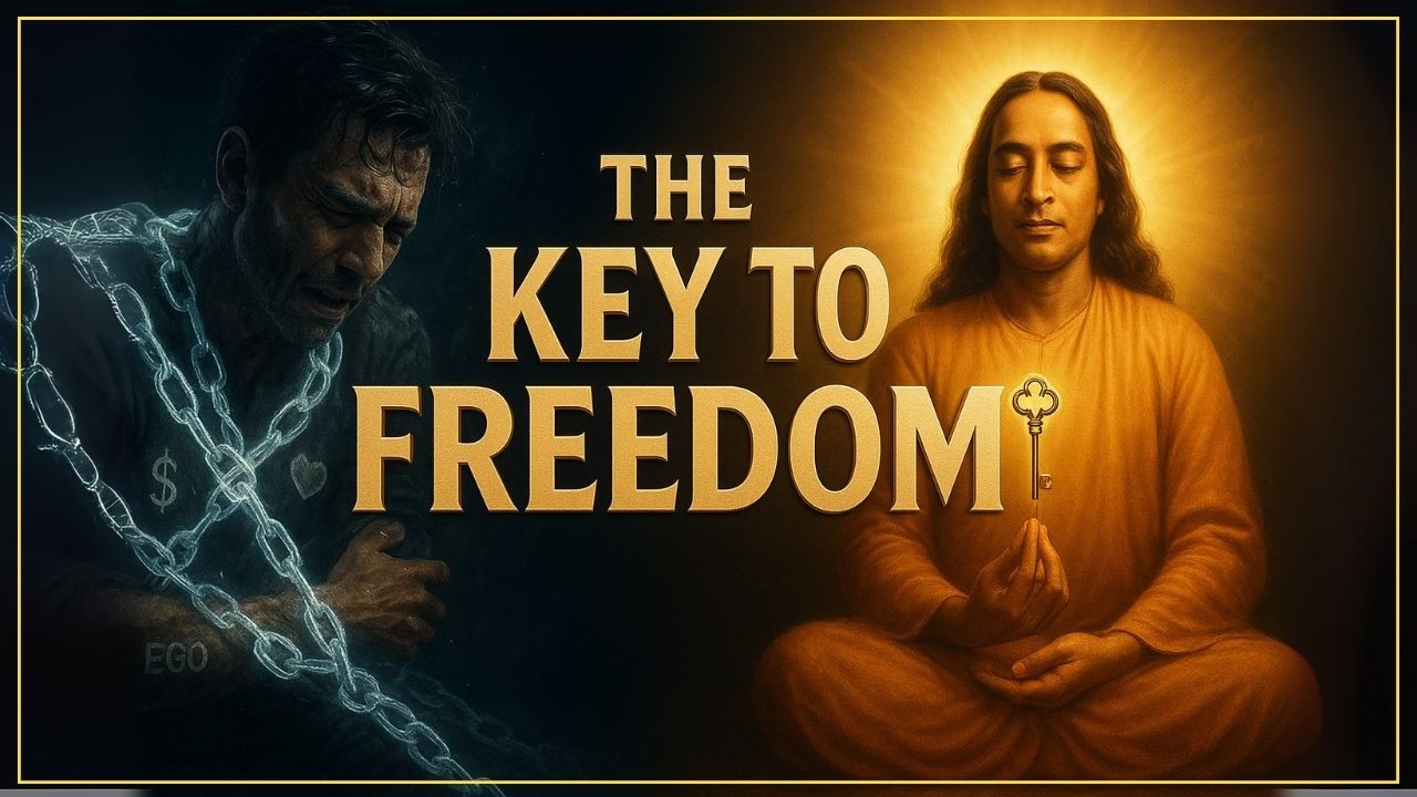The 3-Step Path to TRUE Inner Freedom (A Yogananda Secret) - YouTube