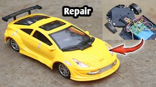 How to Repair RC Car Damage Remote Control Change - At home.