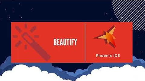 Beautify Code in action!