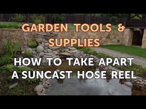 How To Take Apart a Suncast Hose Reel 