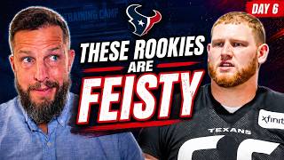 Houston Texans Training Camp Day 6: Defense Gets Funky. Tempers Flare.