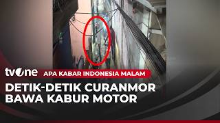 Hitungan Detik, Pelaku Curanmor Gasak Sepeda Motor Terparkir | AKIM tvOne