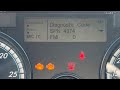 Reading Fault Codes From Freightliner Cascadia Dashboard | No Scan Tool Needed!!!