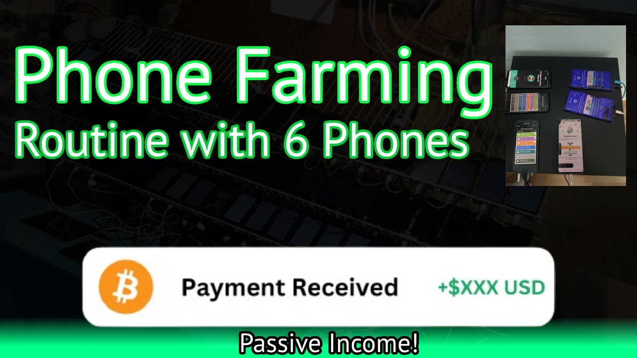 My Daily Phone Farming Routine: How I Earn Passive Income