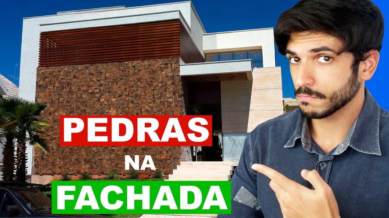 FACHADA SIMPLES COM PEDRA FERRO  Pedra Ferro na Fachada 