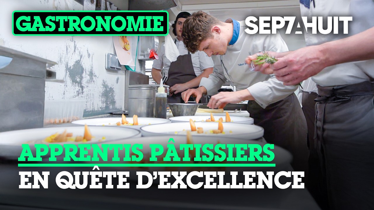 Les futurs cracks de la pâtisserie | Sept à Huit
