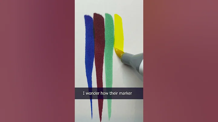 Trying Out Marker Paper for the First Time