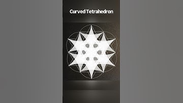 How to create a 64 Star Tetrahedron using Terrence Howard’s curved tetrahedrons. Fast