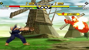 Capcom vs SNK 2 [ Shin Gouki vs Evil Ken ]