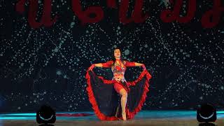 Купчинина Инна соло Аспани ракс шарки. Восточный танец с испанскими мотивами