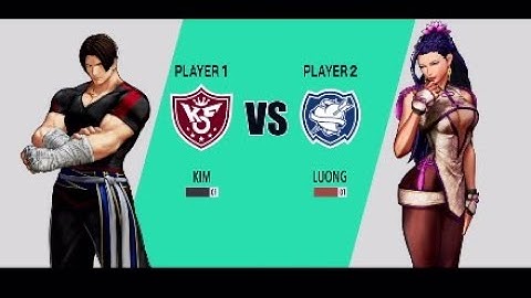 The King of Fighters XV - Kim Kaphwan vs. Luong (CPU vs. CPU)