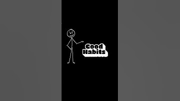 These habits can save your sanity 😎 # productivity #animation #goodhabits