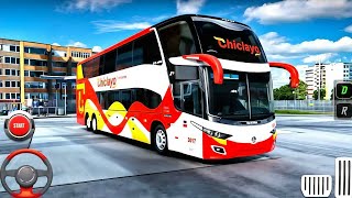 Highway Tourist Bus Driving Simulator - Mountain Coach Bus Drive Game 3D - Android Gameplay #2 screenshot 4