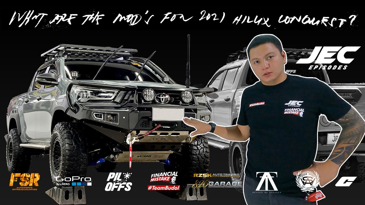 What are the mod's for 2021 Hilux Conquest? Check out this