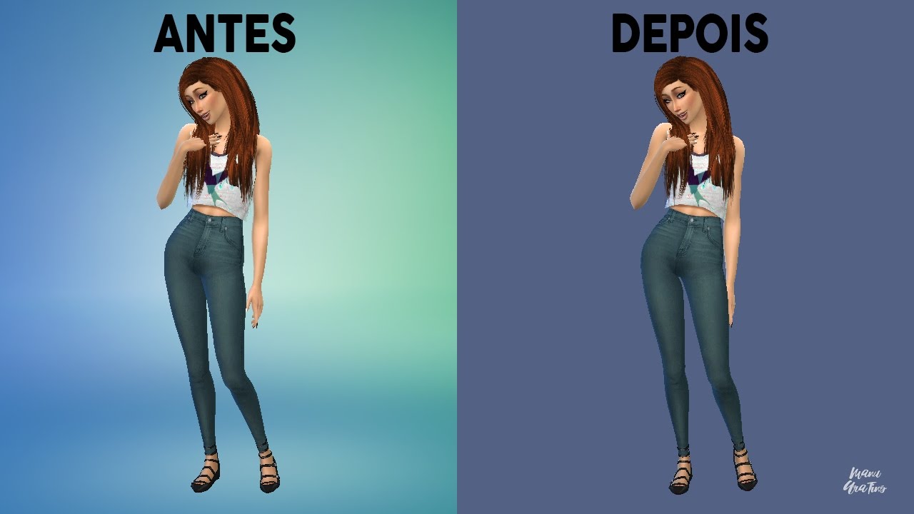 The Sims 4 | Tutorial - Como mudar fundo do CAS - YouTube