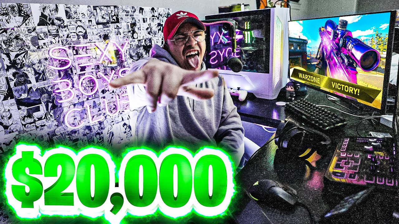 MY $20,000 WARZONE ULTIMATE GAMING SETUP! 🔥