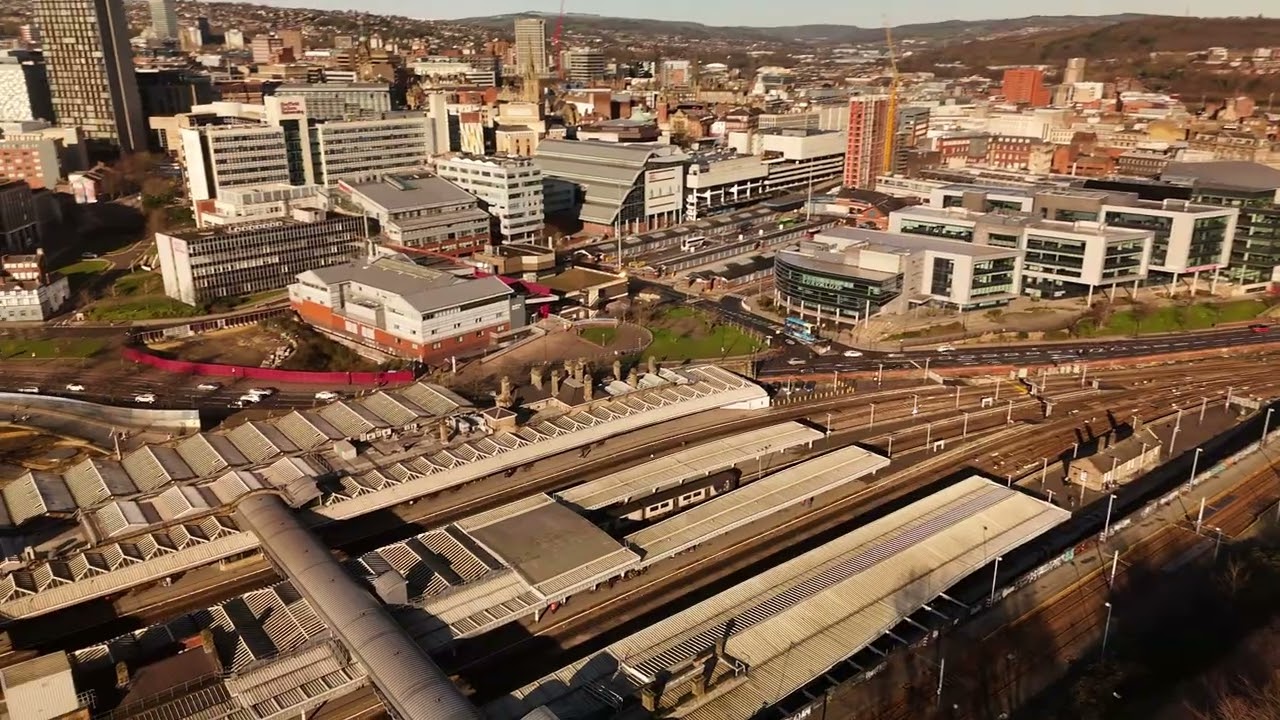 An aerial tour of Sheffield 2026