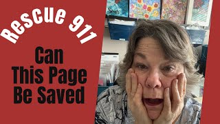 SAVING AN ART JOURNAL PAGE  #artjournal #mixedmedia