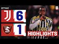 JUVENTUS-SALERNITANA 6-1 | HIGHLIGHTS | OTTAVI DI FINALE | Serie A TIM 2023/24 image