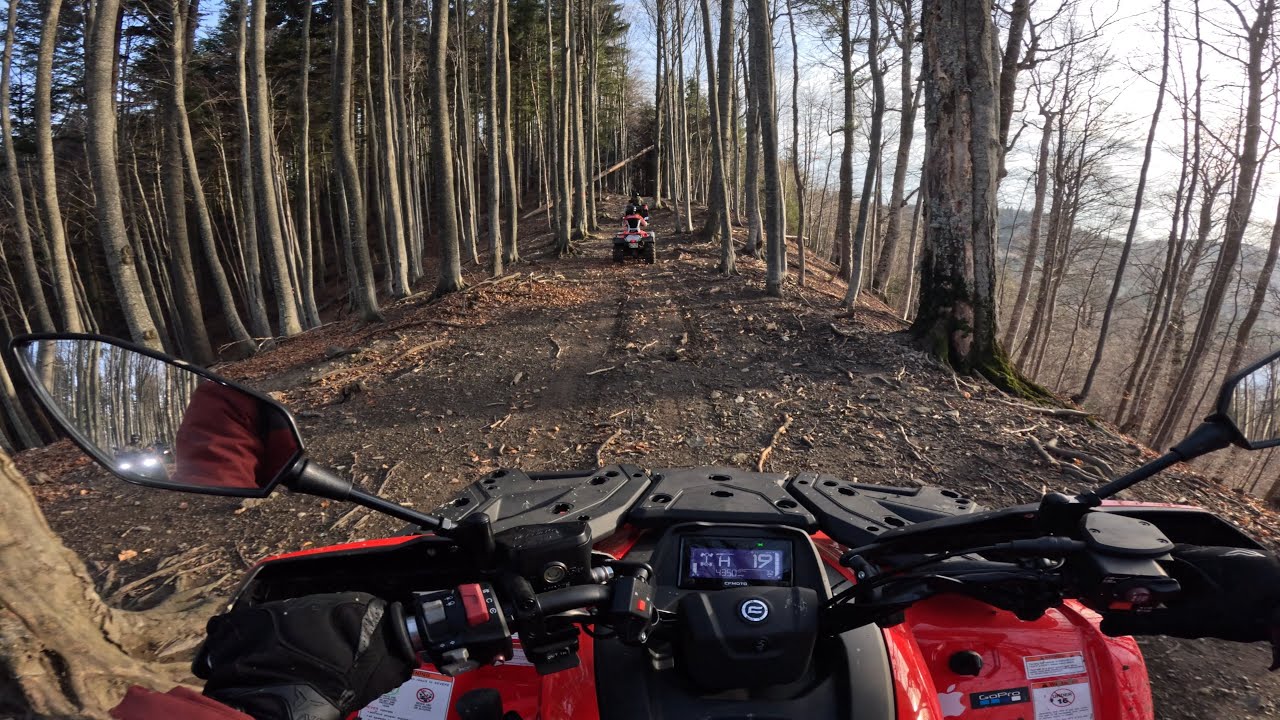 CFMOTO 520L X5 Prima iesire cu baietii 😁