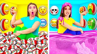 1000 Mystery Buttons Challenge Only 1 Lets You Escape | Funny Challenges by DoDo