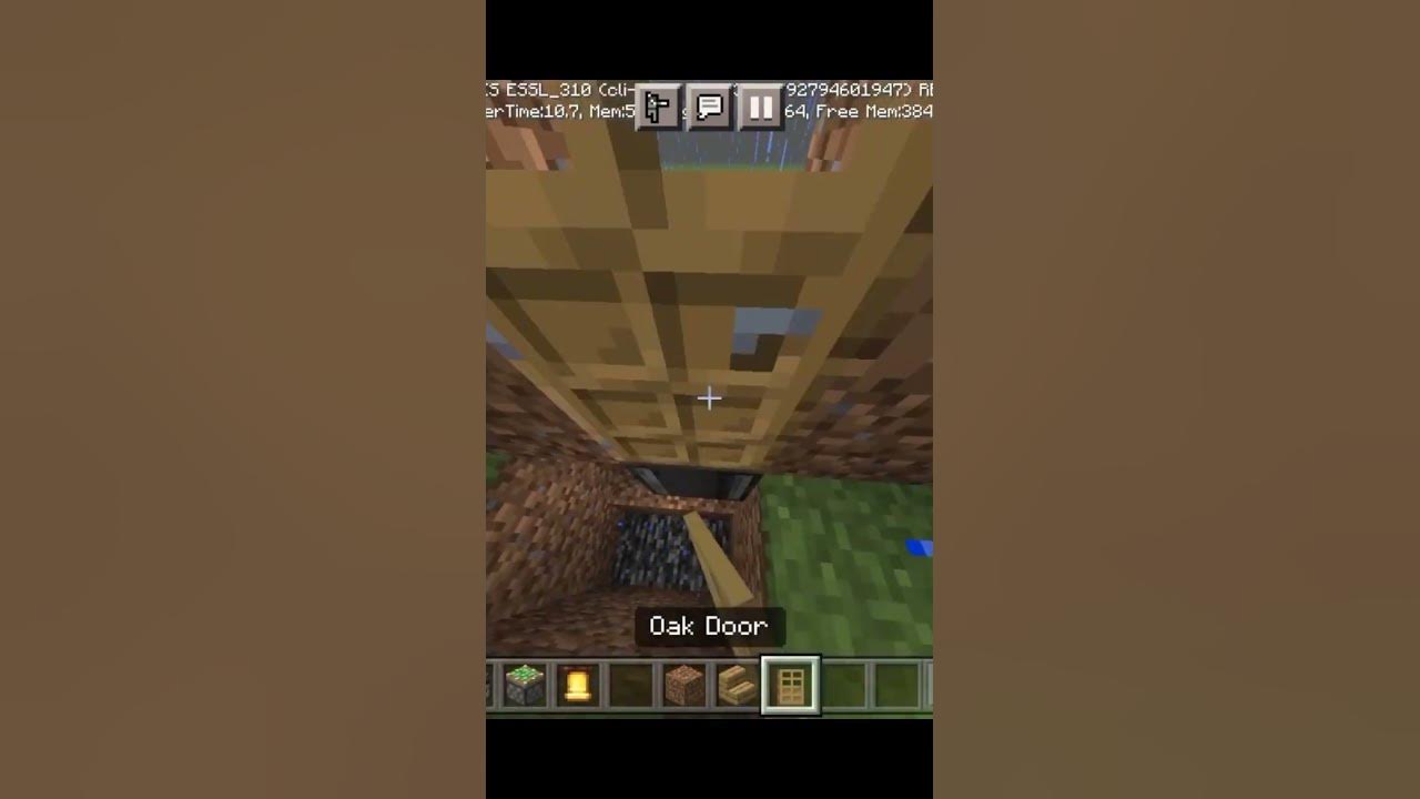 how to make security system in Minecraft hack minecraft tutorials youtubeshorts YouTube