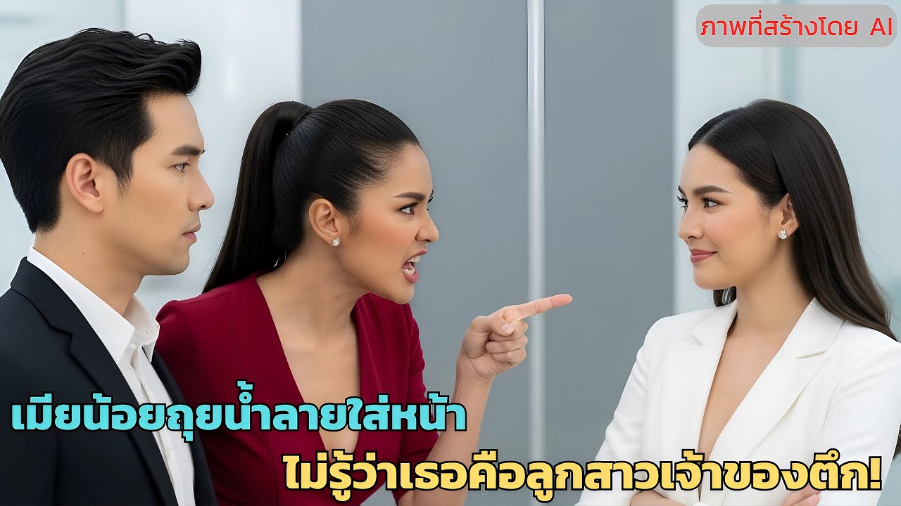 เมียน้อยสามีถุยน้ำลายใส่หน้า ไม่รู้ว่าเธอคือลูกสาวเจ้าของตึก ก่อนถูกไล่สามีทรยศทันที! | สามีทรยศ