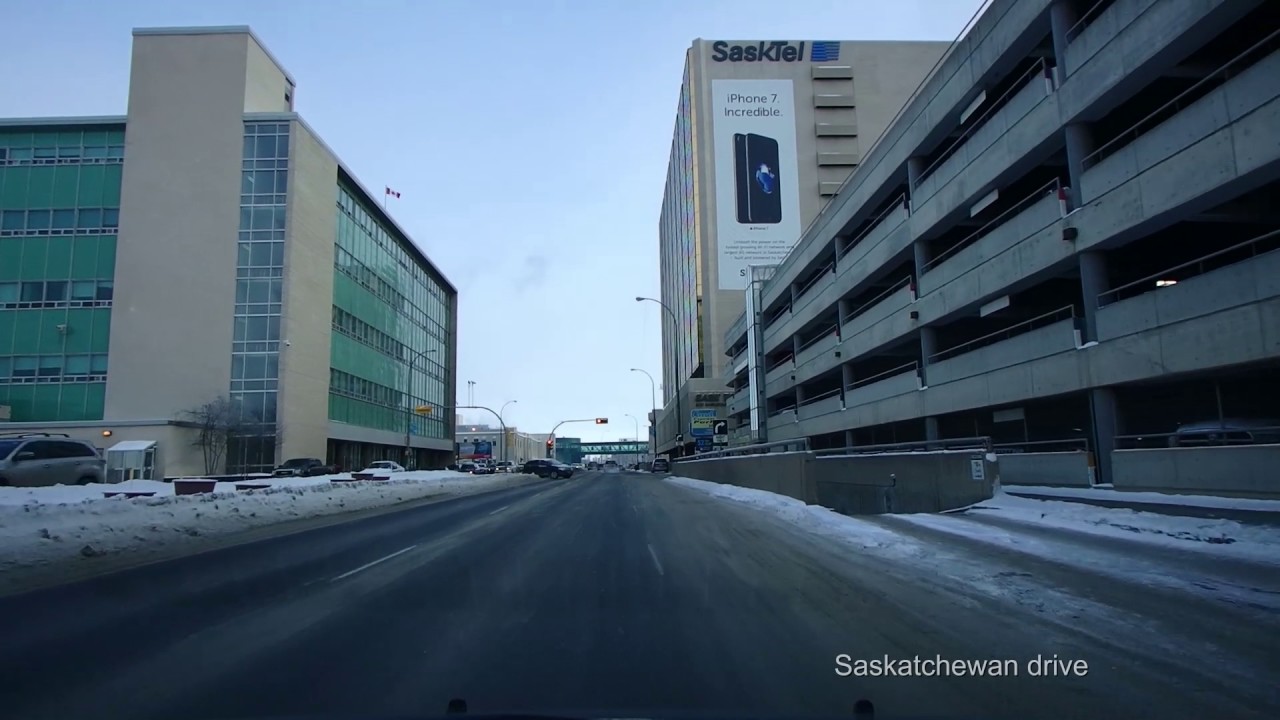 20170103 Regina today (drive to downtown and back) Min 31 °C